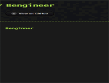 Tablet Screenshot of bengineer.com